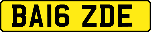 BA16ZDE