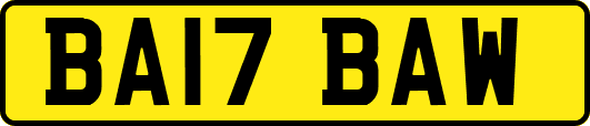 BA17BAW