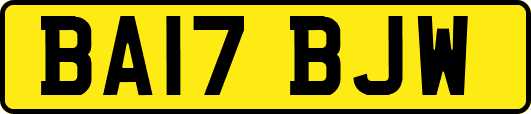 BA17BJW