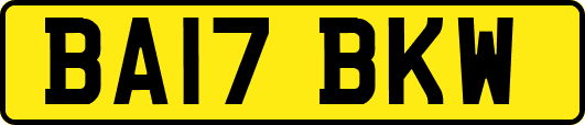 BA17BKW