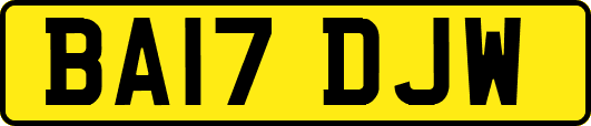 BA17DJW