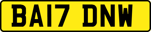BA17DNW