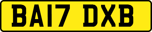 BA17DXB