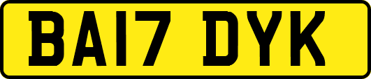 BA17DYK