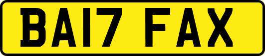 BA17FAX