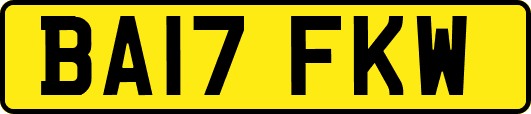 BA17FKW