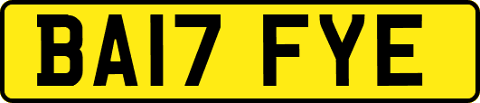 BA17FYE