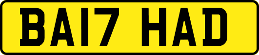 BA17HAD