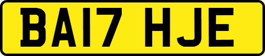 BA17HJE
