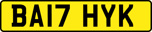 BA17HYK