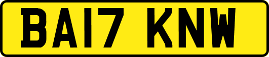 BA17KNW