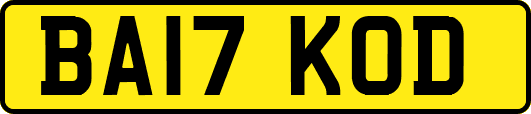 BA17KOD