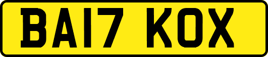 BA17KOX