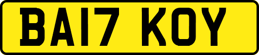 BA17KOY