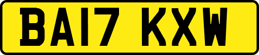 BA17KXW
