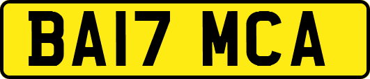 BA17MCA