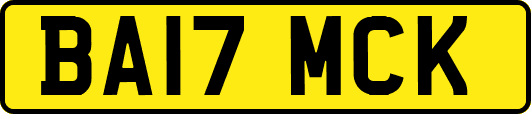 BA17MCK