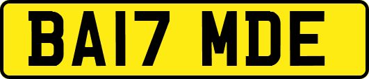 BA17MDE