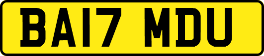 BA17MDU