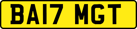 BA17MGT