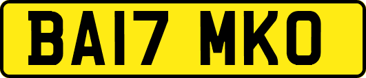 BA17MKO