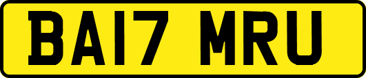BA17MRU