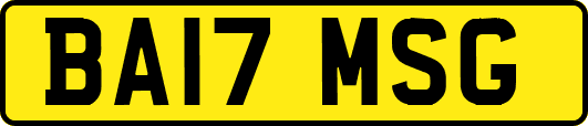 BA17MSG