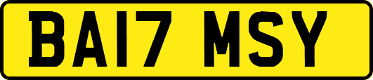 BA17MSY