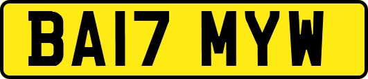 BA17MYW