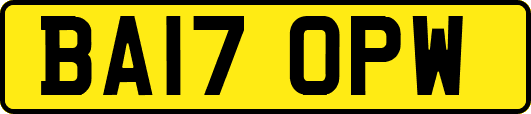 BA17OPW