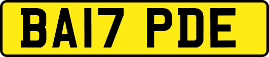 BA17PDE