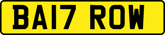 BA17ROW