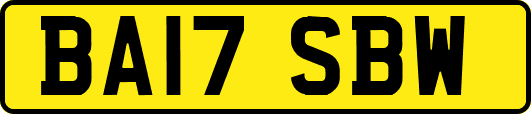 BA17SBW