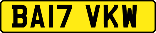 BA17VKW