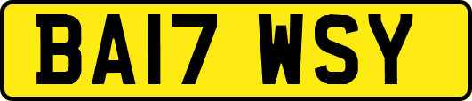 BA17WSY