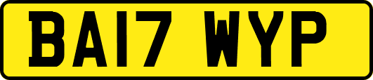 BA17WYP
