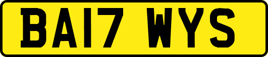 BA17WYS
