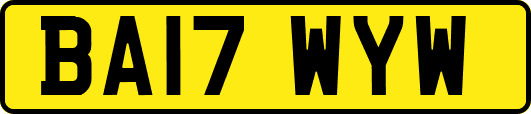 BA17WYW