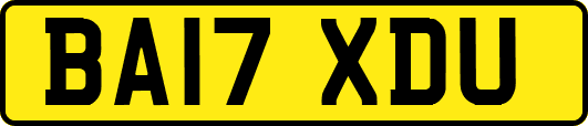 BA17XDU