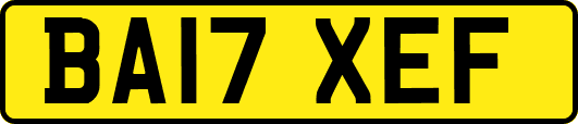 BA17XEF