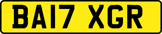 BA17XGR