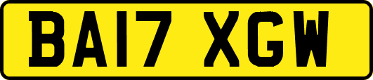 BA17XGW