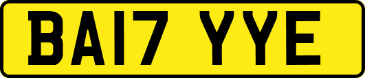 BA17YYE