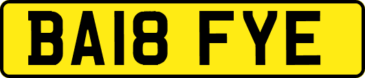 BA18FYE