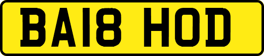 BA18HOD