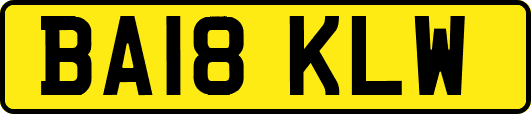 BA18KLW