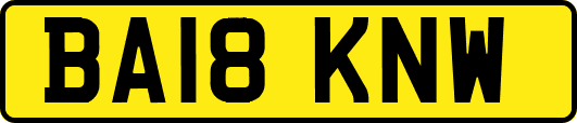 BA18KNW