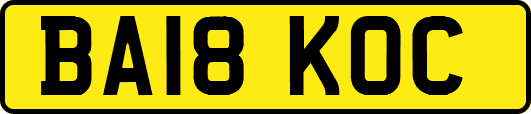 BA18KOC