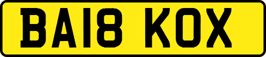 BA18KOX