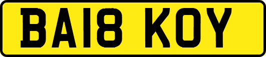 BA18KOY